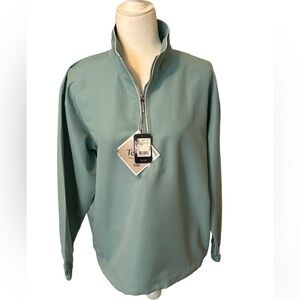 IZOD GOLF Teal Pullover Size Medium **NEW**